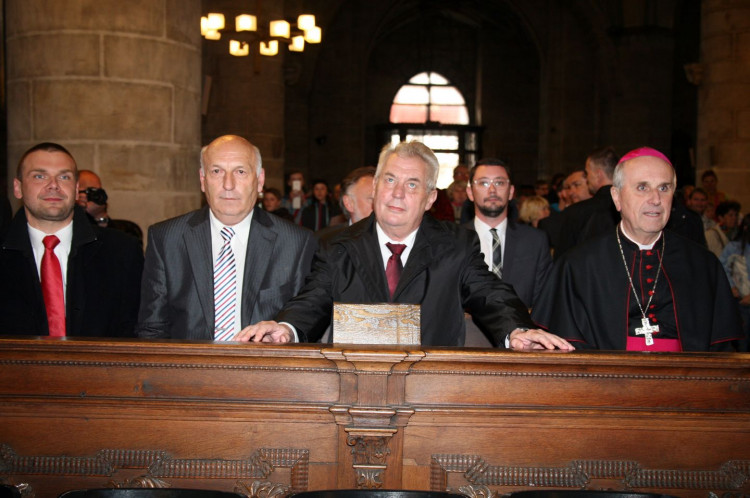 FOTOGALERIE: Prezident Miloš Zeman v Plzeňském kraji