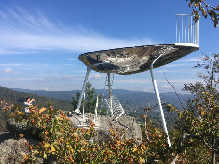 Vyhlídka Špička na Malém Špičáku