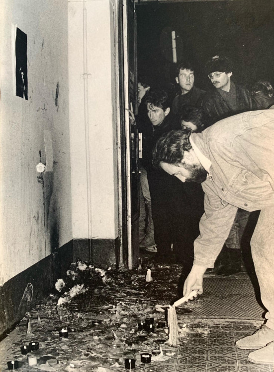 FOTOGALERIE: Sametová revoluce objektivem Richarda Beneše