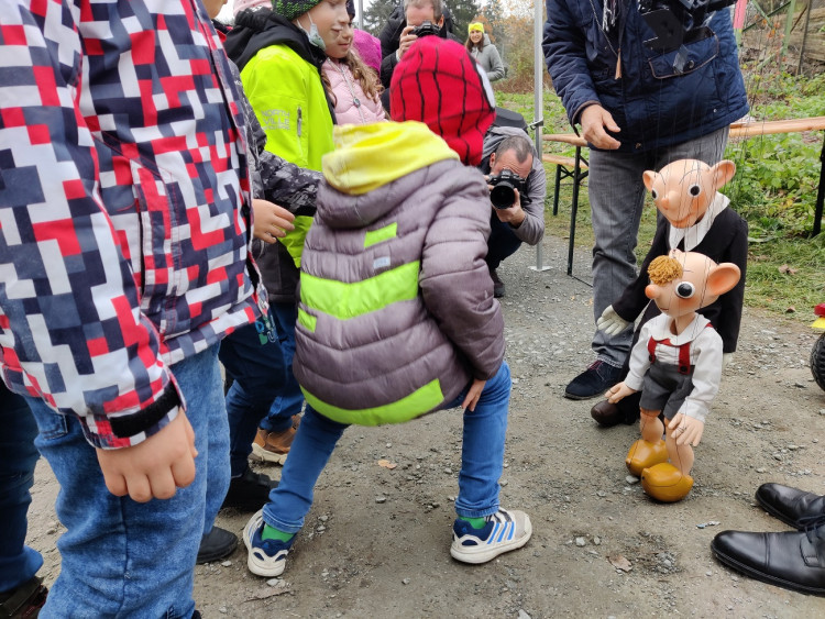 Otevření Zážitkového okruhu Spejbla a Hurvínka