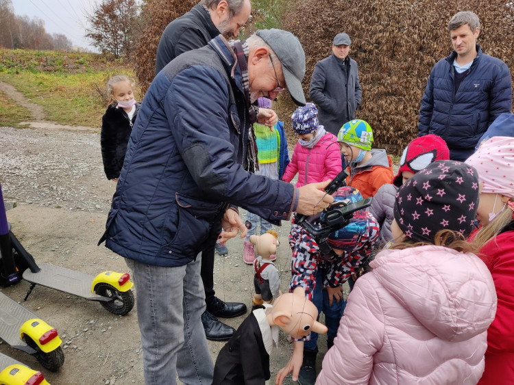 Otevření Zážitkového okruhu Spejbla a Hurvínka