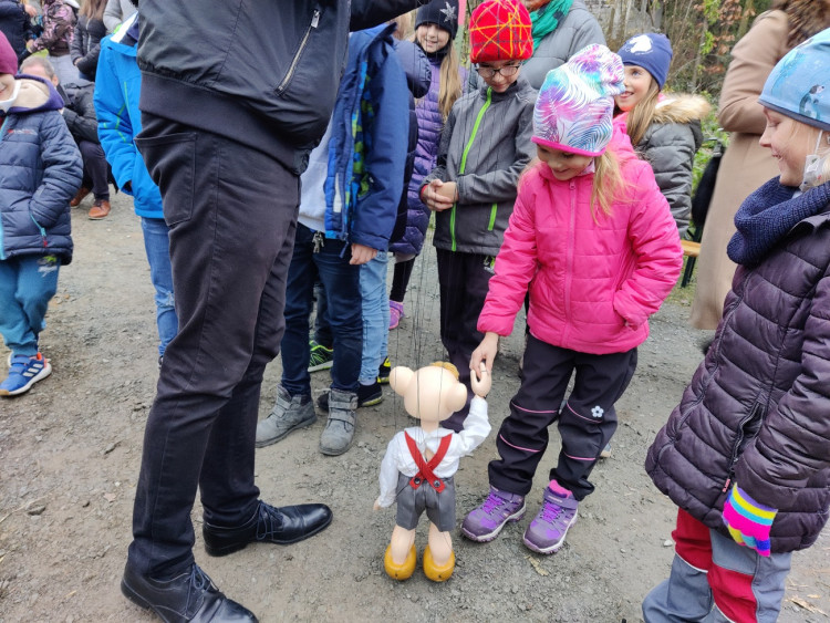 Otevření Zážitkového okruhu Spejbla a Hurvínka