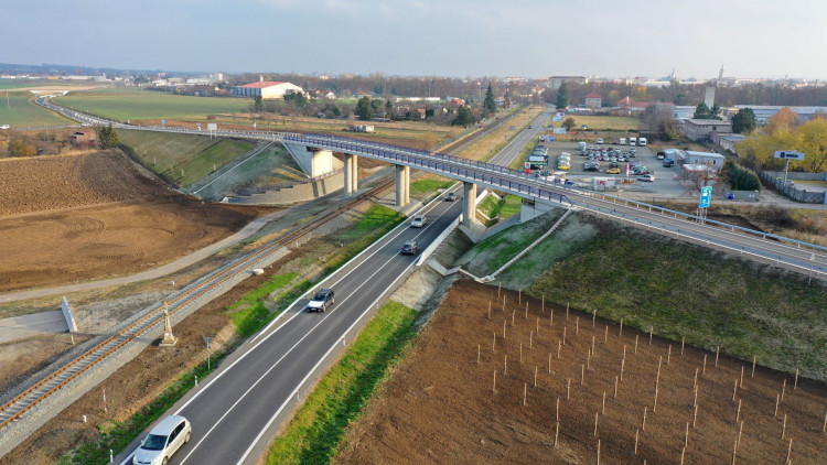 Severní obchvat Prostějova v provozu
