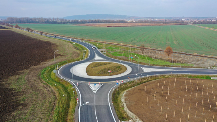 Severní obchvat Prostějova v provozu