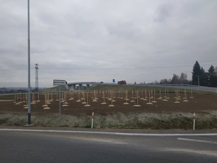 FOTOGALERIE: Severní obchvat Prostějova v provozu