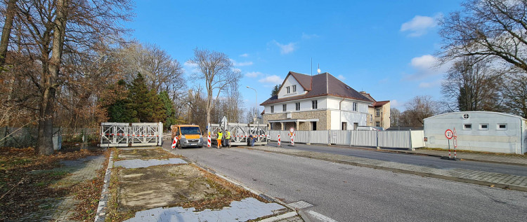 Rekonstrukce mostu v Hrádku nad Nisou