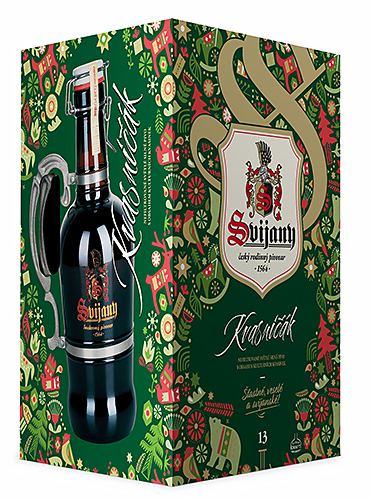 Vánoční balení piv Svijany