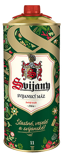 Vánoční balení piv Svijany