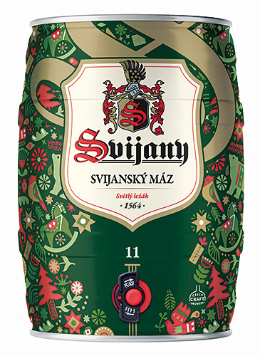 Vánoční balení piv Svijany