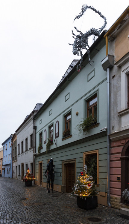 Vánoční ulička v centru