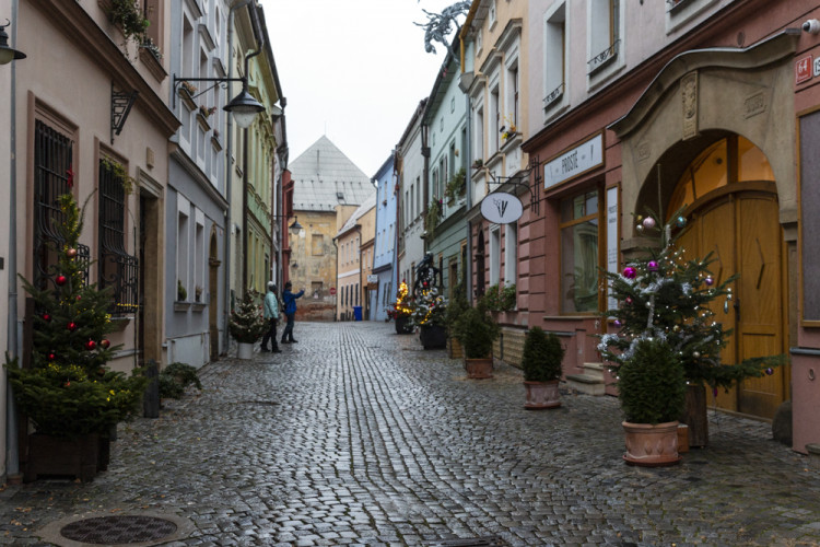 Vánoční ulička v centru