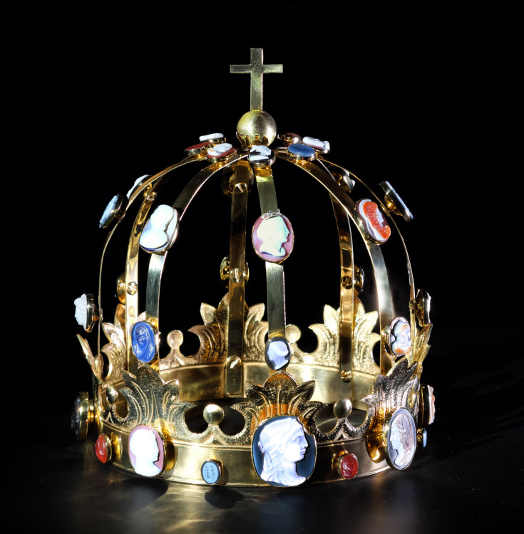 Kopie císařské koruny Napoleona Bonaparte