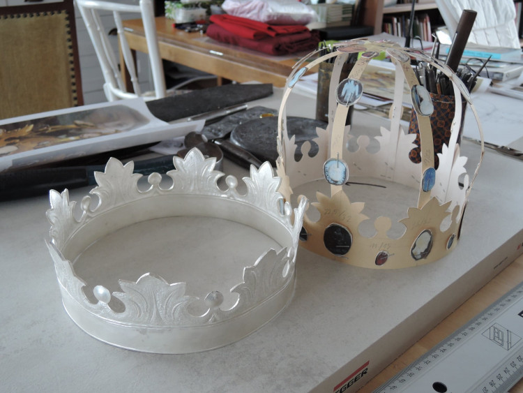 Kopie císařské koruny Napoleona Bonaparte