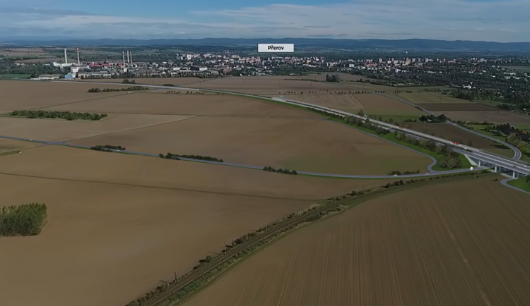 FOTOGALERIE: Kudy povede dálnice D1 v Dluhonicích