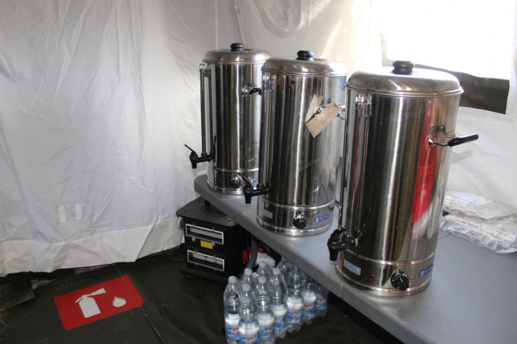 Zázemí pro americké vojáky v Rančířově