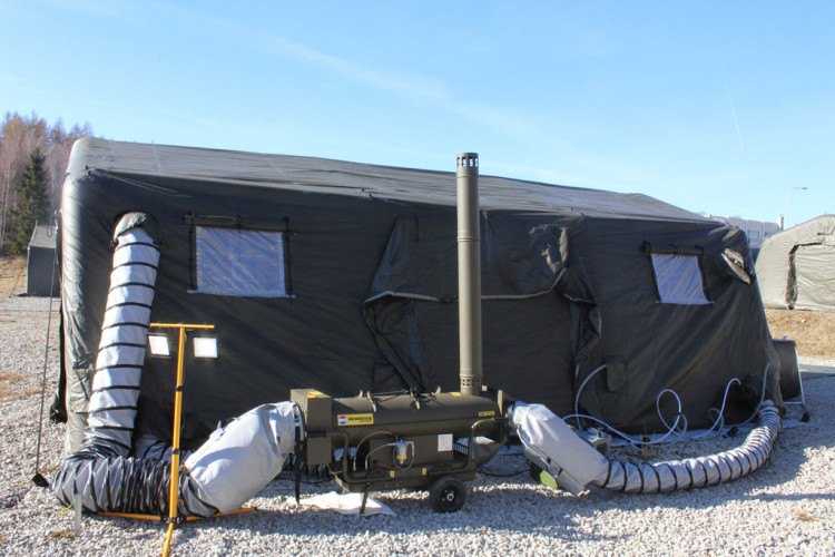 Zázemí pro americké vojáky v Rančířově