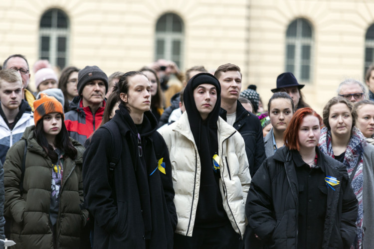 Setkání na podporu Ukrajiny v Olomouci