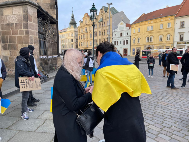 FOTOGALERIE: Podpora Ukrajině