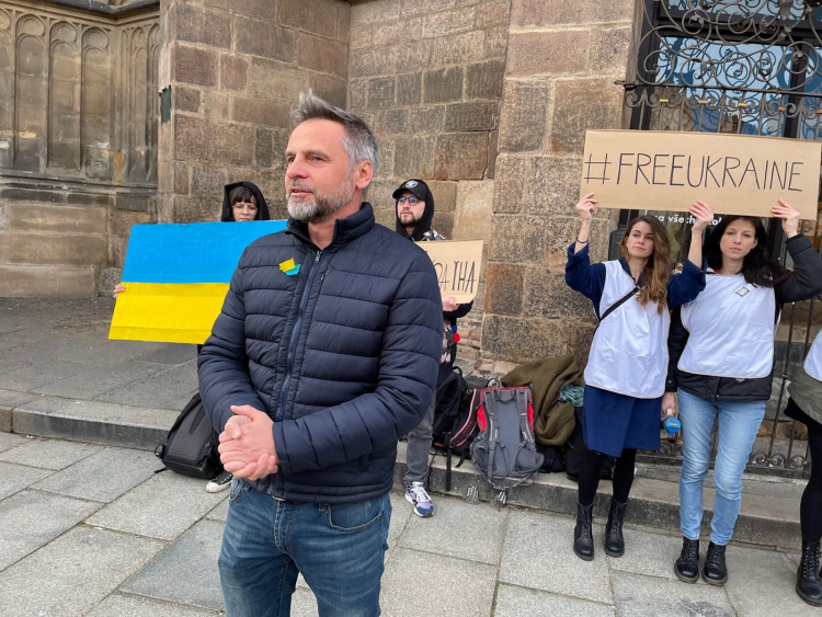 FOTOGALERIE: Podpora Ukrajině