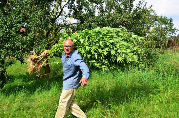 FOTOGALERIE: Šest let pro Dušana Dvořáka za pěstování léčebného konopí