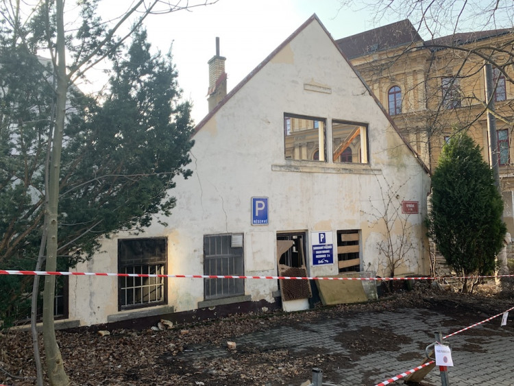 Bourání restaurace U Severů