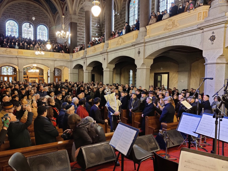 FOTOGALERIE: Slavnostní otevření Velké synagogy