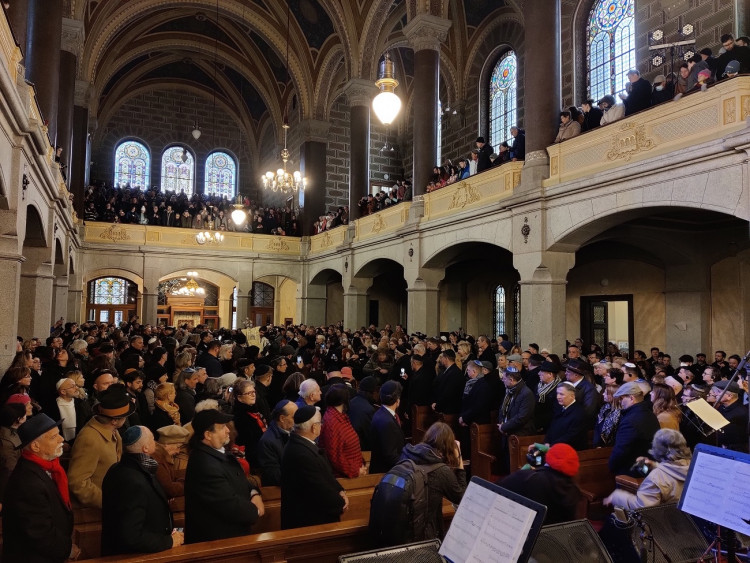 FOTOGALERIE: Slavnostní otevření Velké synagogy