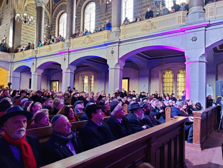 FOTOGALERIE: Slavnostní otevření Velké synagogy