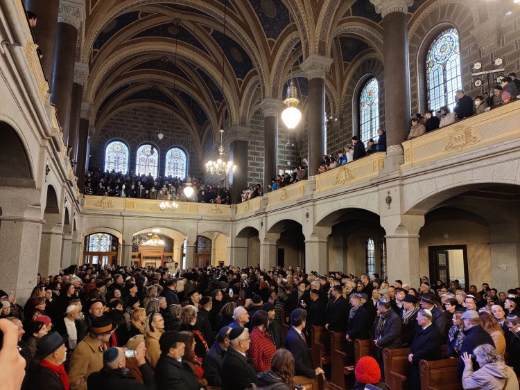 FOTOGALERIE: Slavnostní otevření Velké synagogy