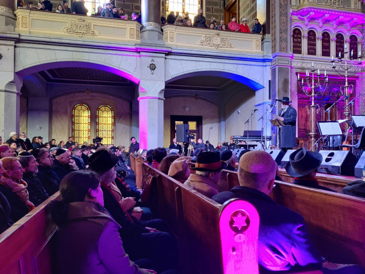FOTOGALERIE: Slavnostní otevření Velké synagogy