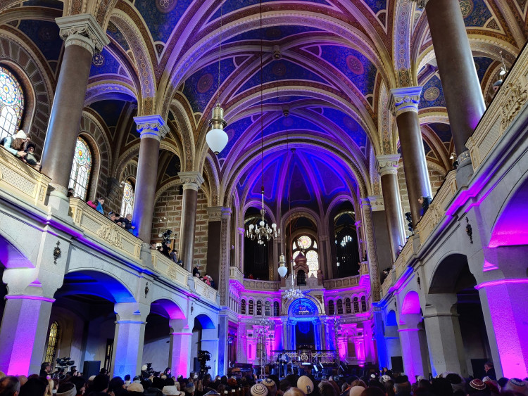 FOTOGALERIE: Slavnostní otevření Velké synagogy