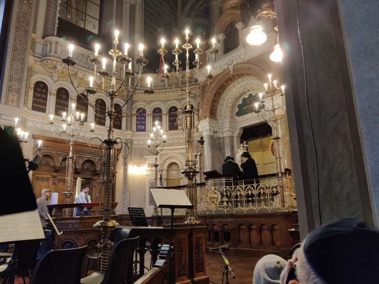 FOTOGALERIE: Slavnostní otevření Velké synagogy
