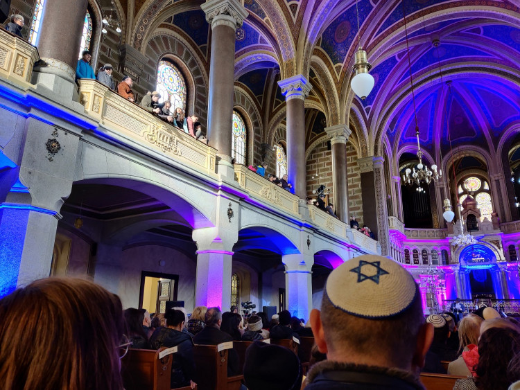 FOTOGALERIE: Slavnostní otevření Velké synagogy