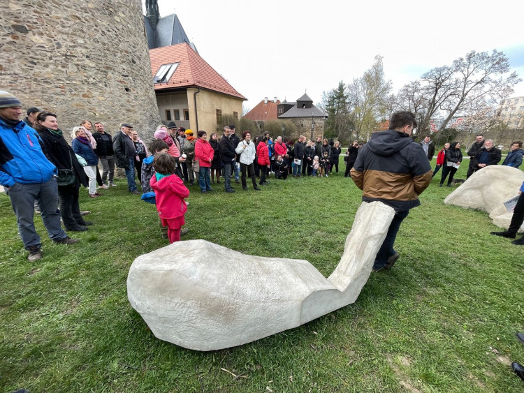 FOTOGALERIE: Sochy v ulicích Klatovy