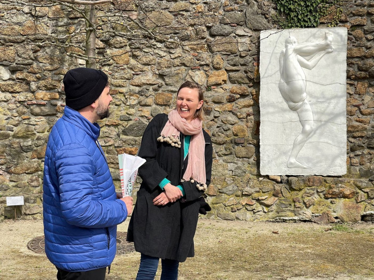 FOTOGALERIE: Sochy v ulicích Klatovy