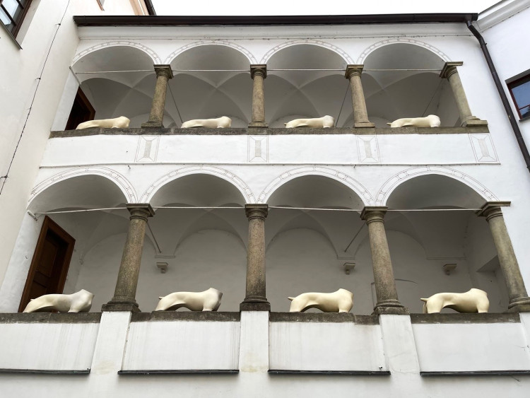 FOTOGALERIE: Sochy v ulicích Klatovy