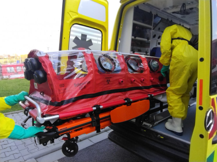 Ebola, taktické cvičení IZS Kraje Vysočina