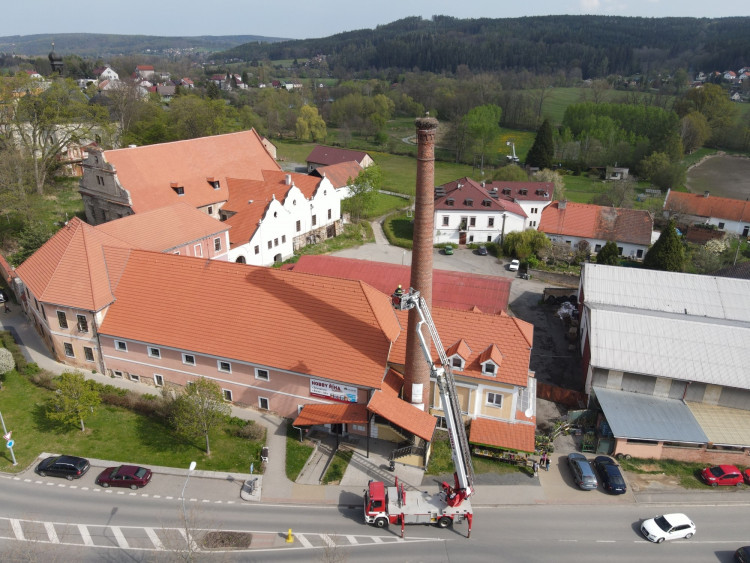 FOTOGALERIE: Záchrana čapích mláďat