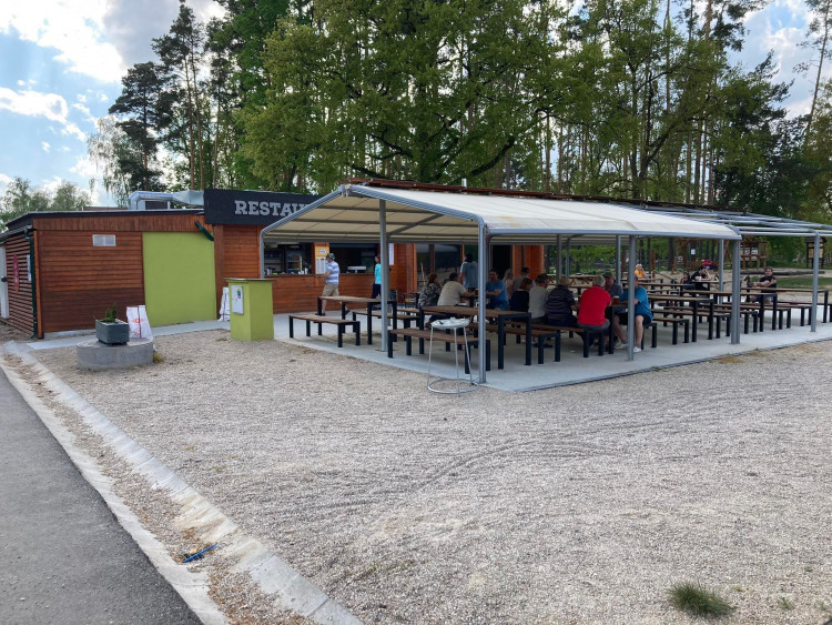 Kemp Stříbrný rybník v Hradci Králové