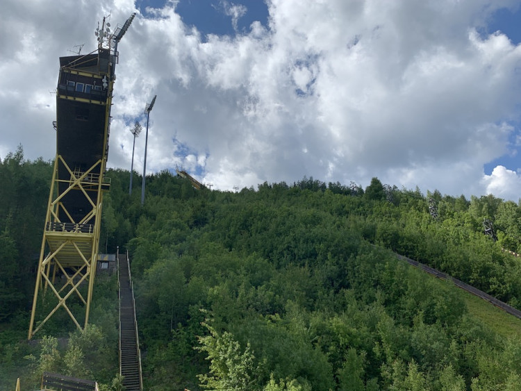 Skokanský areál v Harrachově