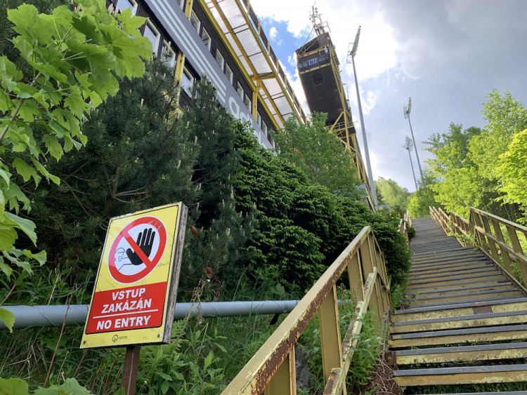 Skokanský areál v Harrachově