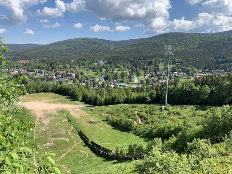 Skokanský areál v Harrachově