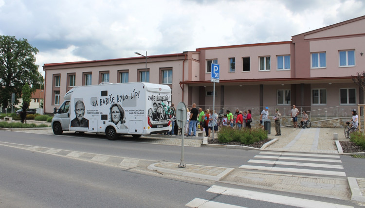 Zastávka v Batelově 