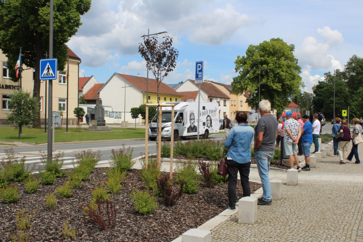 Zastávka v Batelově 