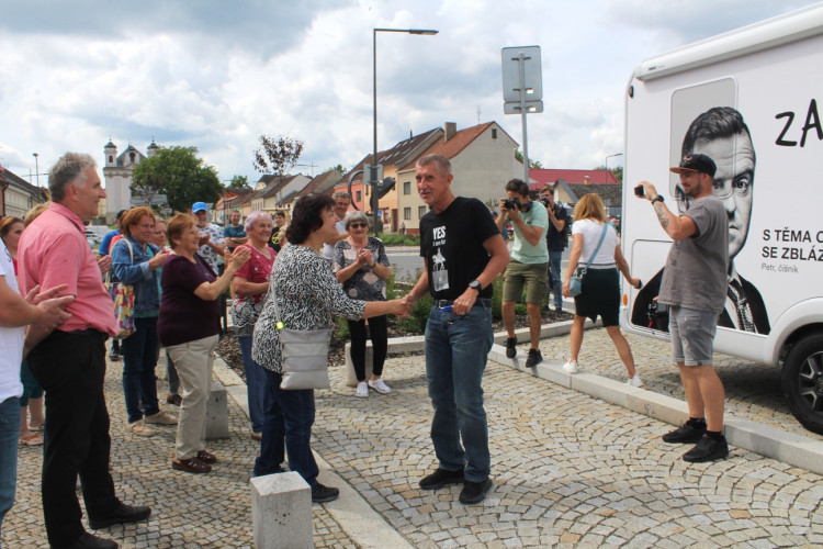 Zastávka v Batelově 