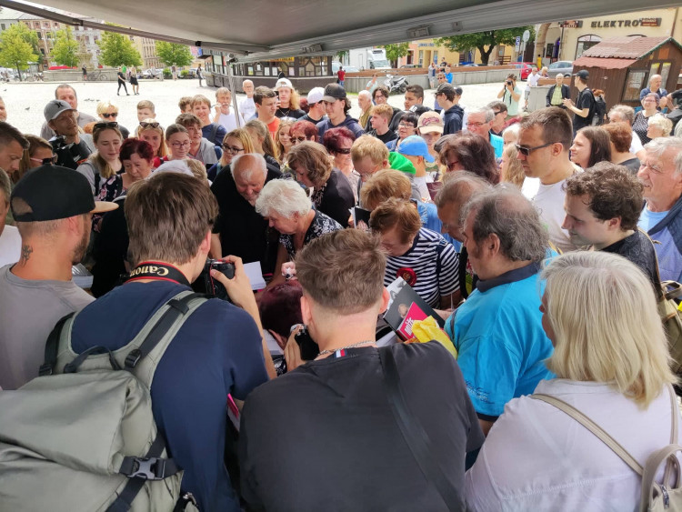 Andrej Babiš v Jihlavě