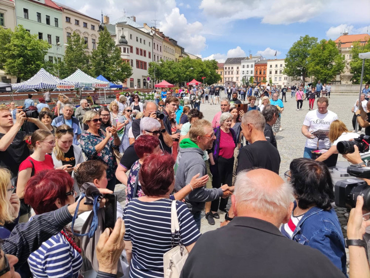 Andrej Babiš v Jihlavě