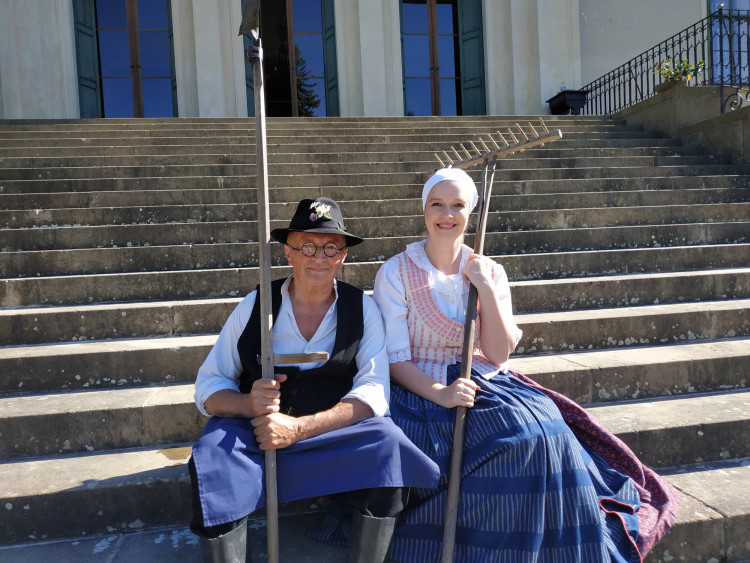 FOTOGALERIE: Zámecky sečeni lóke v Čechách pod Kosířem