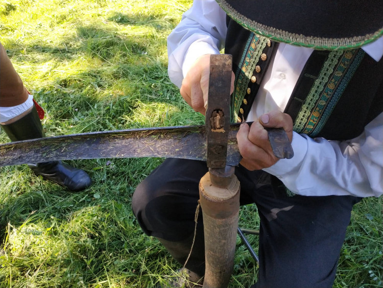 FOTOGALERIE: Zámecky sečeni lóke v Čechách pod Kosířem