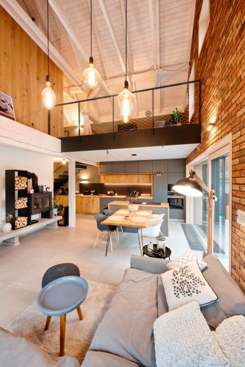 Přestavba rodinného domu u Klatov - interiér